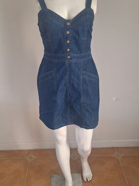 Lone Star | Dresses | Denim Sleeveless Dress | Poshmark